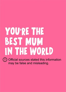 Send mum some love with this cheeky card designed by Banterking.