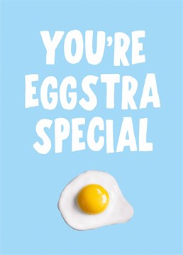 Send that eggstra special person this card designed by Banterking