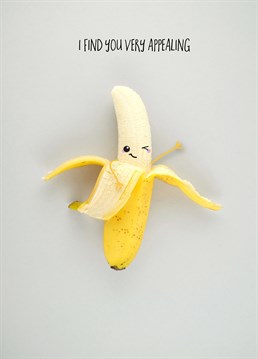 I Find You Very Appealing, Anniversary by Bold and Bright. Is there anything more pun-derful than a banana birthday card? Send this punny card to that person you find a-peeling.
