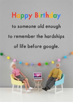 I have no idea how people lived without Google; how did you find out why eleven isn't pronounced onety one. A birthday card designed by Jeffrey & Janice.