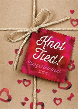 Send congratulations from Brainbox Candy to the happy couple who have tied the know? finally!