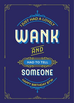 Send your friend this Brainbox Candy card on their birthday and let them know what you've been up to.