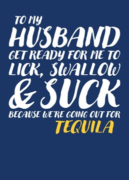 Funny Wedding Anniversary Cards for Husband - Scribbler