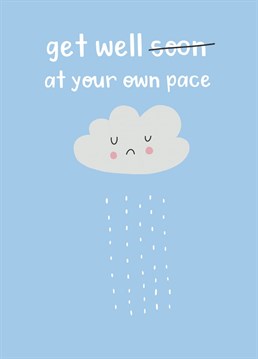 Send them your best wishes with this Get Well Soon card by BellyFlops.