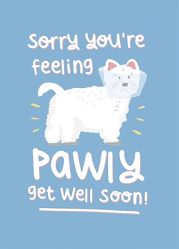 Treat them to this brilliant Get Well Soon card by BellyFlops and make their day!