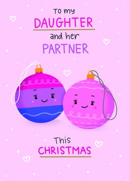 Send your Daughter and her partner this cute Bisexual Christmas card to really spread some cheer this season ????????????