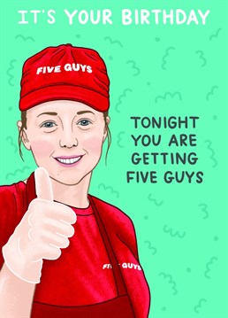 Got a friend or family member who is meme obsessed? Then send them this hilarious five guys meme to really make their day.