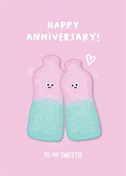 The perfect Anniversary card for that sweetie in your life. Designed by 'Back to the drawing board illustration' @drawingboardillustration