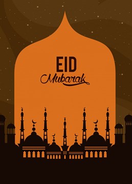 What better way to celebrate EID AL FITR then a simple EIDMubarak card with friends and family!