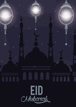 What better way to celebrate EID AL FITR then a simple EIDMubarak card with friends and family!
