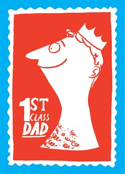 We've always thought that chest hair is very er regal. Give your Dad the royal stamp of approval with this Cardinky Father's Day card.