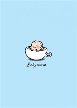 Send this cheekily illustrated cartoon humour card to a lover of puns to celebrate their new arrival.