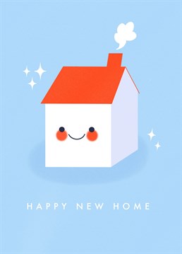 Send some love to your favourite home owner with this cute illustrated New Home card. Designed by Ceinken.