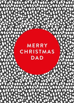 This lovely Scribbler Christmas card is perfect to send to your Dad over the festive season!
