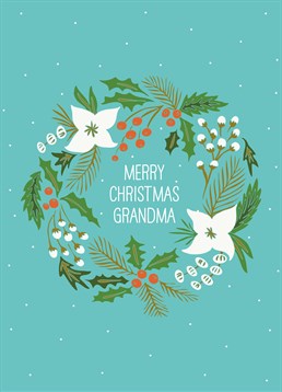 This lovely Scribbler Christmas card is perfect to send to your Grandma over the festive season!