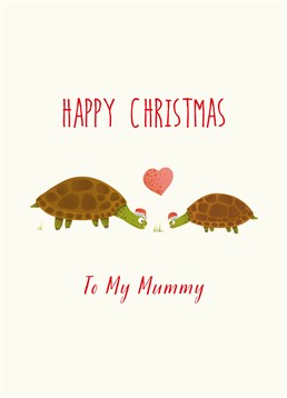 Tell your Mum you turtly love her with this adorable Scribbler Christmas card.