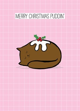 Christmas Puddin Cat, by Scribbler. This Christmas card has got everything you need; cats, puns and puddings. Spread the festive cheer with this funny card.