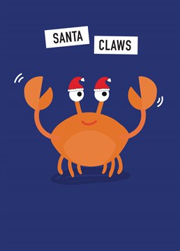 We love a festive pun. Remind someone not to be crabby this Christmas with this Scribbler design.