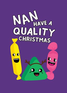 If we know your Nan, we reckon this sweet design will be right up her street this Christmas! Designed by Scribbler.
