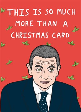 Gift wrapped sir? Make sure that love actually is all around this Christmas and send them the world's most annoying sales assistant in the flashiest of flashes. Designed by Scribbler.