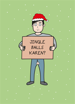 Ever wondered what the porn version of Love Actually would be? Come on Keira, how could you say no? Add a name and send this personalised Christmas card by Scribbler.