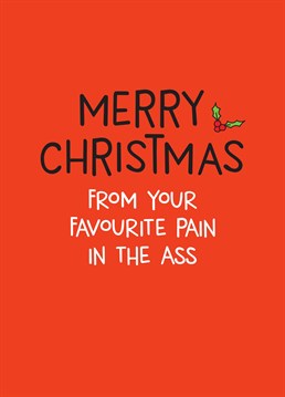 The best kind of Christmas cards are self-deprecating Christmas cards! Designed by Scribbler.