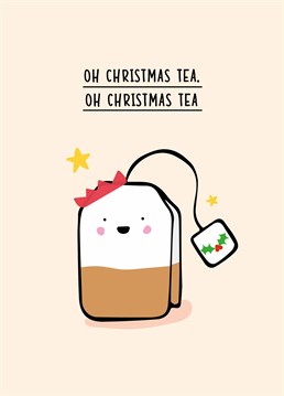 If someone loves tea above all else, make them feel tea-riffic with this pun-derful Christmas card by Scribbler.