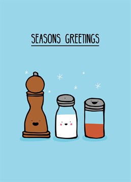 Tis the season-ing! Sprinkle a bit of spice into their festive season with this perfect Christmas pun. Designed by Scribbler.