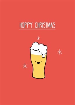 Christmas pint? Wish someone a beer-illiant festive season and make plans to meet them in the pub on Christmas Eve! Designed by Scribbler.