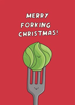 Take a good stab at making a loved one smile this Christmas - even with sprouts involved! Designed by Scribbler.