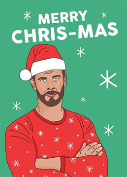 If they're in love with Chris Hemsworth, sprinkle a little Aussie flavour into their festive season with this punny Scribbler Christmas card.