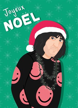 If their fave thing about this year's Bake Off was Noel and his smiley face jumper (and Jurgen obvs) then send them this quirky Christmas card by Scribbler. Bon appetite!