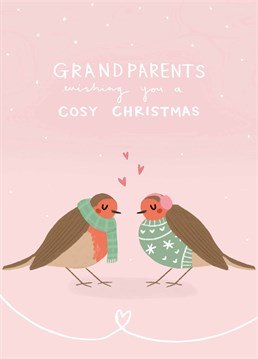 Send this thoughtful Scribbler card to your grandparents and let them know they're the cutest couple this Christmas.