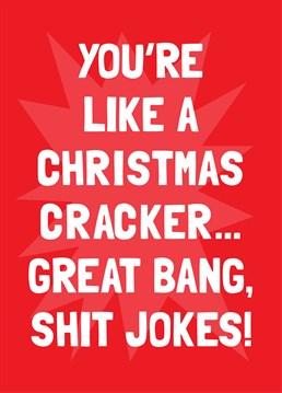 Give your other half a great Christmas compliment and laugh them into bed with this naughty Scribbler card.