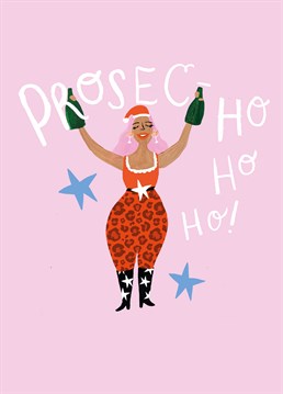 Christmas means only one thing: drinking prosecco morning, noon and night! Get her in the festive spirit with this boozy Scribbler card.