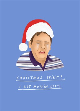 If this iconic Ian Beale meme has never felt more relevant, send this funny Christmas card to make an Eastenders fan laugh through the pain. Designed by Scribbler.