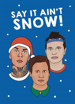 If the return of Blink-182 has made them feel super nostalgic and wonder what's their age again, then this Scribbler card is the perfect choice for Christmas.