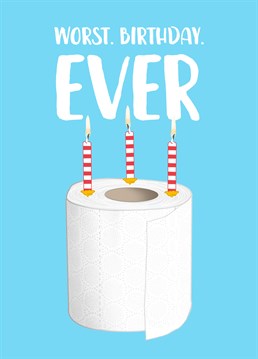 If anyone hasn't had their worst birthday this year, we'd love to hear about it! Send something to wipe away their crappy birthday with this Lockdown inspired card by The Cake Thief.