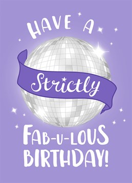 If they're a die-hard Strictly Come Dancing fan, waltz into their birthday celebration and award them the coveted glitter ball trophy! Designed by The Cake Thief.