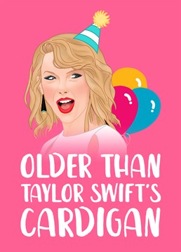 15, 22, or even older?! Send this gorgeous design by The Cake Thief to help any Swiftie shake it off on their birthday.