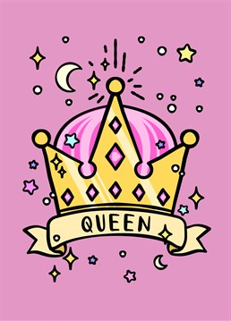 Whether they're birthday queen for the day or your queen for life, send love to a special lady with this Coconutacha design.