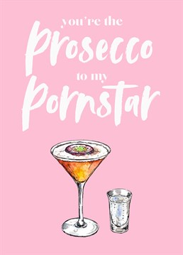 Is a pornstar martini the drink of choice on you and your BFFs nights out? Then this Coconut Lane Birthday card is perfect for them.