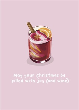 Send this cute card to a mulled wine lover this Christmas!