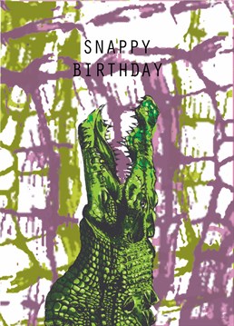 We hope that turning another year older will be a quick and painless ordeal for you! Birthday design by Cadell Cruse.