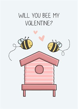 Wish your partner a Happy Valentines Day with this funny, colourful card. Designed by Creaternet.