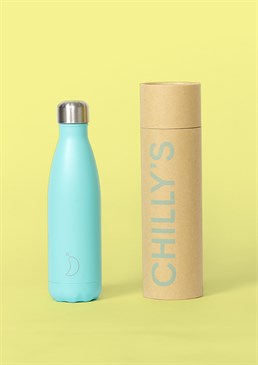 Pastel Green 500ml Chilly's Bottle. Your friends and family will love this Scribbler favourite as much as we do, so go on treat them (or yourself!).