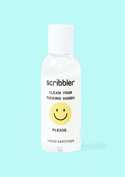 Clean Your Fucking Hands. Send them something a little cheeky with this brilliant Scribbler gift and trust us, they won't be disappointed!