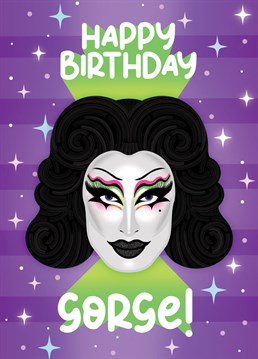 Gagatrondra! Your bestie or loved one will love our Gottmik inspired birthday card! Snatch your today gorge!