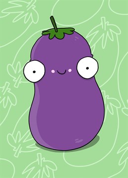 Do you know someone who is obsessed with Aubergines? Designed by Doodles From My Brain.