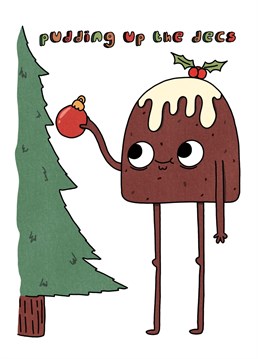 Need help decorating the tree? Why not get your pud to pud up the decs? Designed by Doodles From My Brain